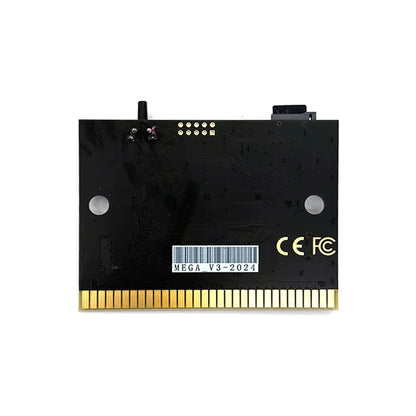 3000 in 1 Mega Genesis V3 Pro Game Card - 4GB TF Memory Card for SEGA Genesis Mega Drive Console