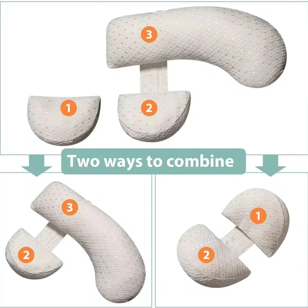 PANGDUBE Multifunctional Pregnancy Pillow – Maternity Sleeping & Breastfeeding Cushion for Pregnant Women