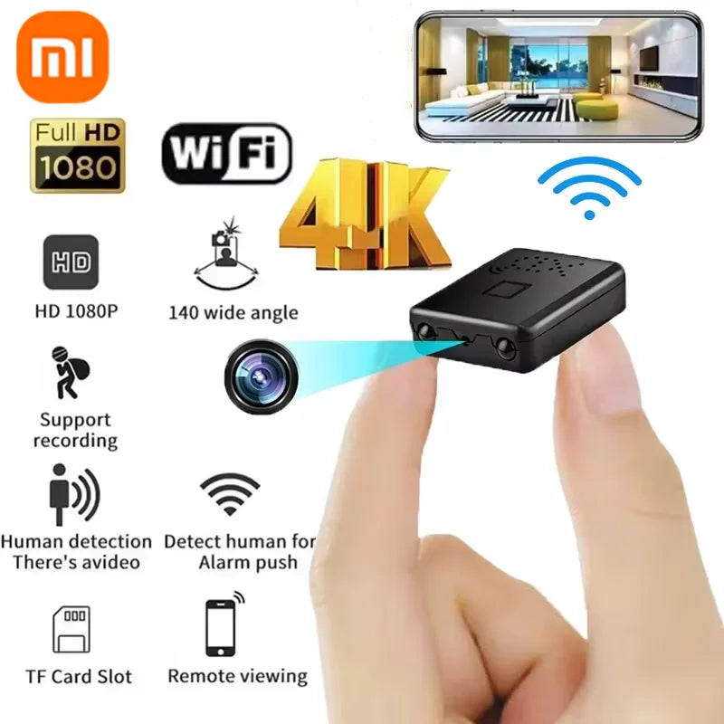 Xiaomi XD Pro Mini Camera – Full HD 4K WiFi 5G, Night Vision, Waterproof Security Video Recorder
