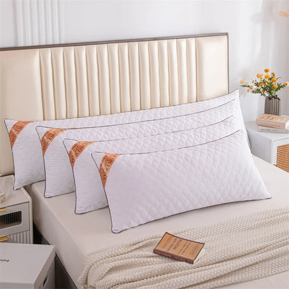 Long Pillow Insert - Soft White Quilted Filling Cushion 48x100cm 48x120cm 48x150cm 48x180cm Sleeping Pillow Core