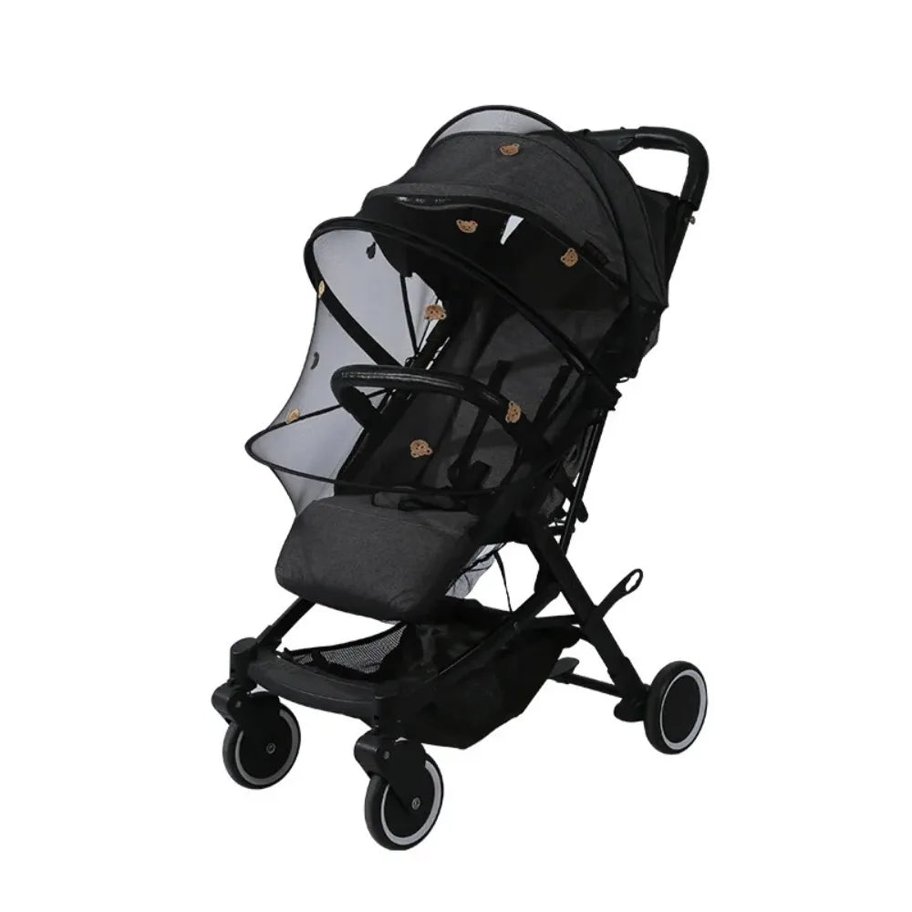 Baby Stroller Mosquito Net Cover - Breathable Mesh Insect Protection for Kids