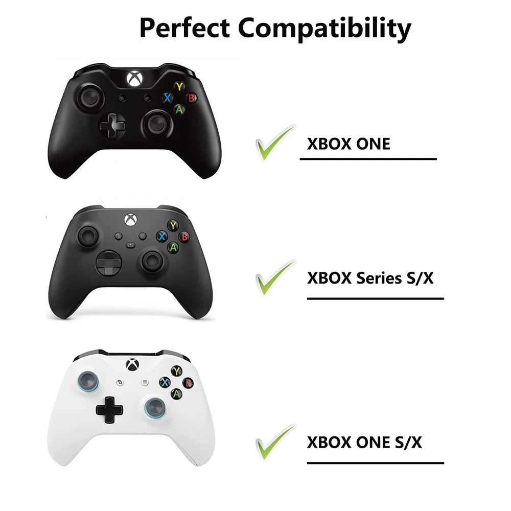 Xbox Series X/S & One Controller Replacement Thumbsticks – Analog Joystick Repair Kit Accessories