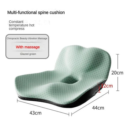 Coccyx Memory Foam Chair Pillow – Orthopedic Seat Pad for Office, Car & Tailbone Pain Relief, Hemorrhoid Treatment Cushion