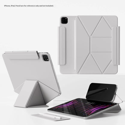 Smart Folio Case for iPad — Compatible with A16 2025 Air 7, 10th Gen 10.9″, Pro 11/13″, Air 4/5, M3/M5 Pro 11/13″