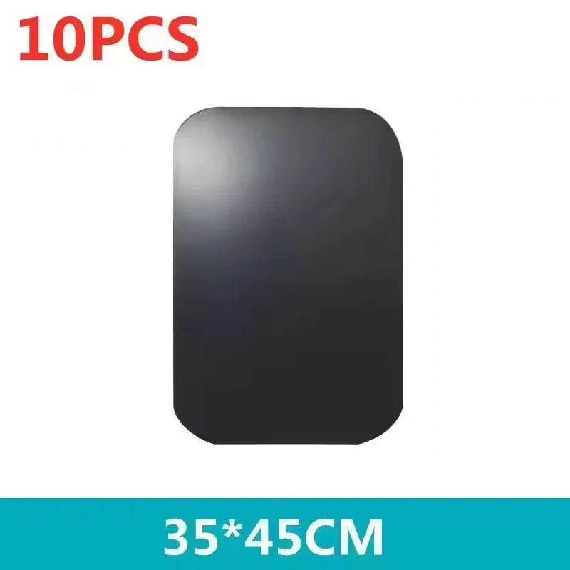 5/10-Piece Magnetic Metal Plate Stickers - Replacement Magnet Patches for Car Phone Holders, Tablets, and Mobile Phone Mounts