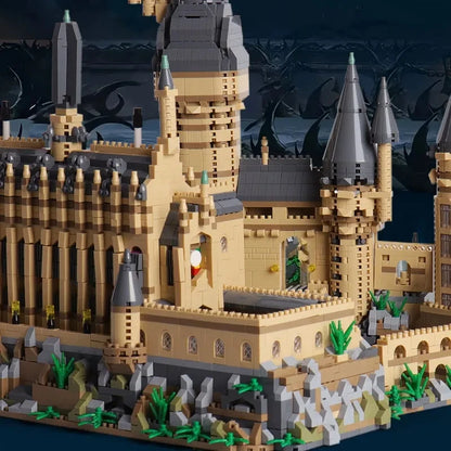 Micro Bricks City Medieval Magic Castle Model – Creative School Architecture Palace Building Blocks for Kids Gifts