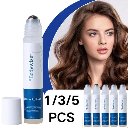 Bodywise Rosemary Hair Care Roll-On Serum - Anti-Frizz, Oil-Control and Hair Strengthening Essence