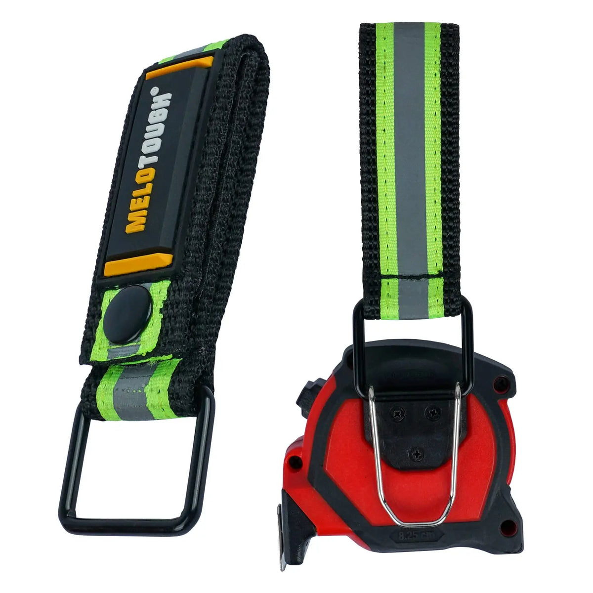 MELOTOUGH 2-Piece Measuring Tape Holder - Drill, Impact Tool & Tape Measure Holster
