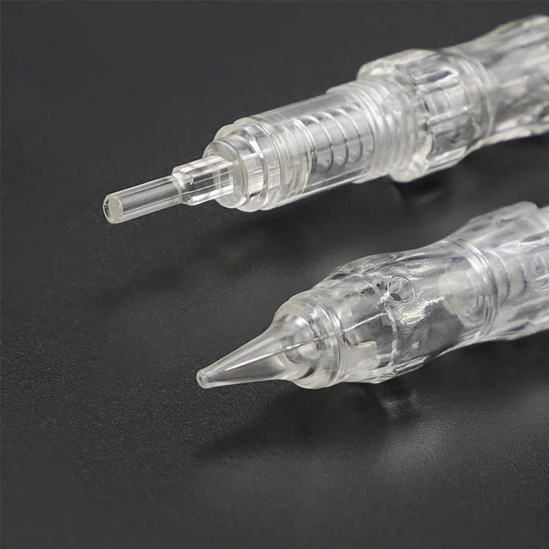 10/50PCS Disposable Tattoo Cartridges – Revolution Needles for Eyebrow & Lip PMU, Fits P300 Machine