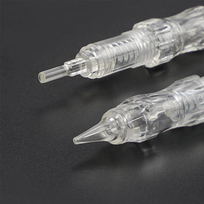 10/50PCS Disposable Tattoo Cartridges – Revolution Needles for Eyebrow & Lip PMU, Fits P300 Machine