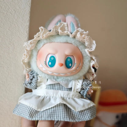 17cm Labubu V1/V2 Doll Clothes – Cosplay Outfits & Accessories | Kids Toy Gift with Various Styles