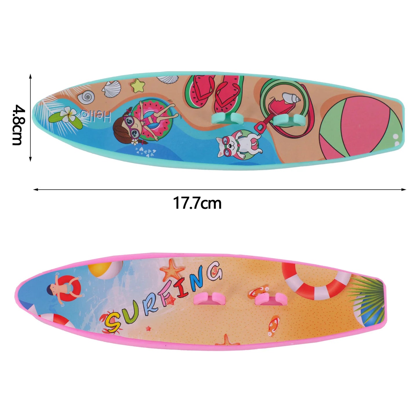 Ken Doll Accessories Set – Clothes, Shoes, Surfboard, Guitar, Violin & More for Kids Birthday Gift