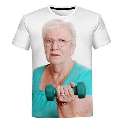 Funny Popsicle 3D Print T-Shirt - Creative Summer Graphic Loose Casual Top