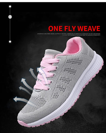 Women's Lightweight Lace-Up Flats – Fashionable Round Toe Nurse Sneakers, Comfortable Walking Shoes, Plus Size Available