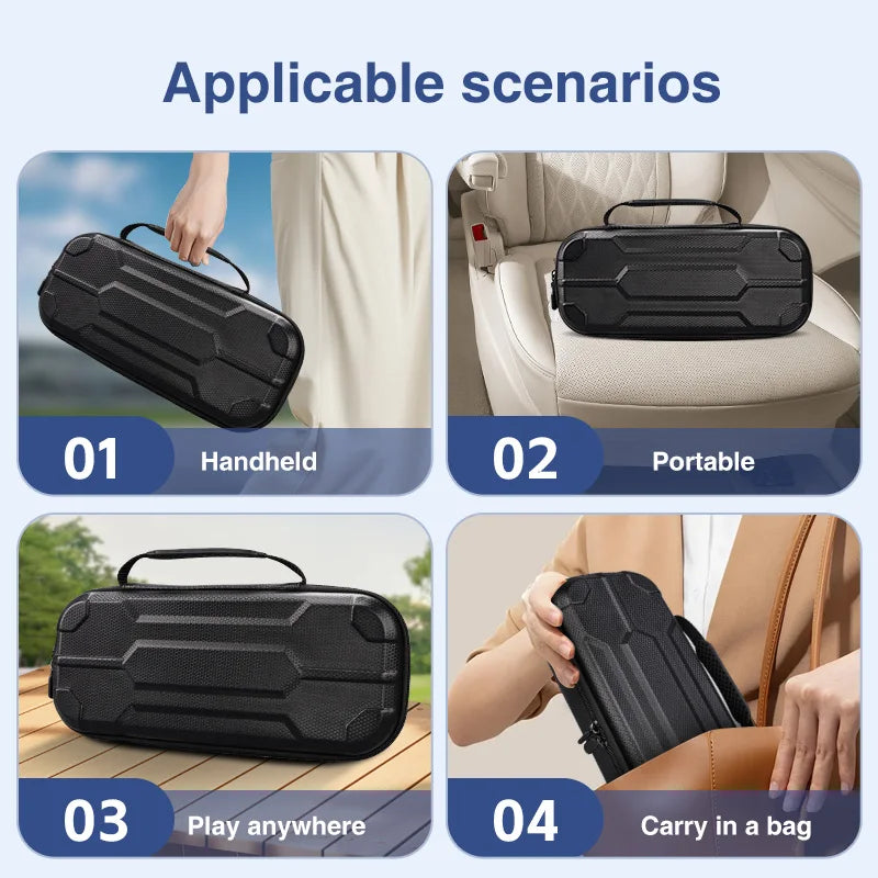 Carrying Case for Sony PS5 PlayStation Portal – Shockproof Protective Storage Bag & Shell for PS Portal Accessories