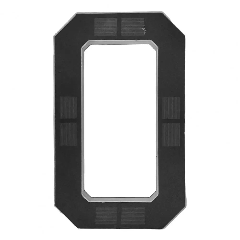9-Inch Solar House Number Sign - LED Backlit Waterproof Address Plaque with Auto On/Off & No-Drill Installation