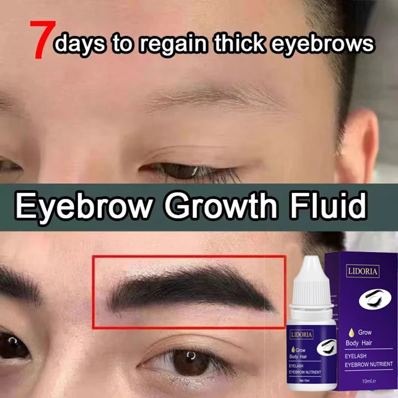 Eyebrow & Eyelash Growth Serum – Nourishing Follicles Enhancer for Thick Lashes, Intensive Lengthening Liquid 2024