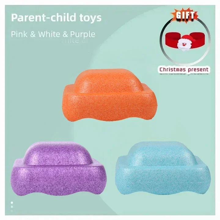 3Pcs Children's Balance Training Foam Tubes – Sensory Stacking Stones for Outdoor Games, Baby Sports Toys Gift