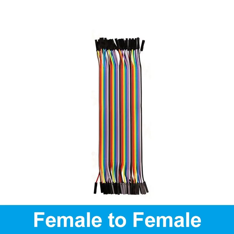 40PIN 20CM Dupont Jumper Wire Cable - Male to Male, Female to Male & Female to Female for Arduino DIY Kit