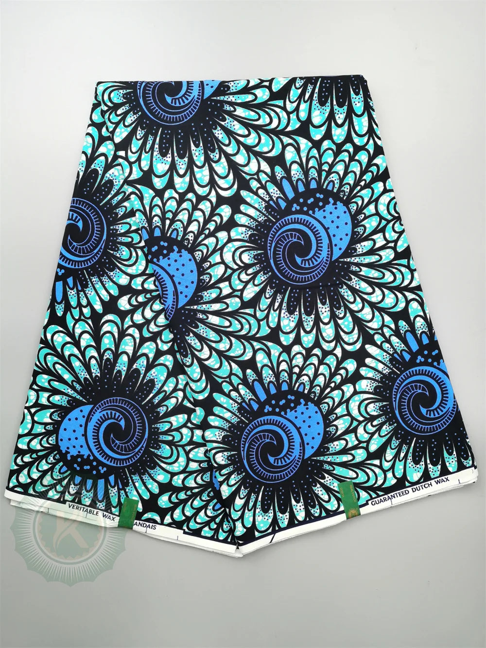 African Wax Fabric - Cotton Nigerian Ankara Batik Block Print Sewing Cloth