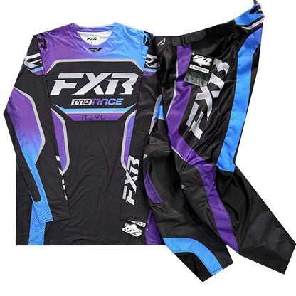 FXR 2025 PODIUM/CLUTCH PRO Gear Set – Dirt Bike Motocross Jersey & Pants Combo for Off-Road Riding