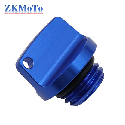 CNC Motorcycle Engine Oil Filler Cap - M20x2.5 Crankcase Screw Cover for Yamaha Honda Suzuki Kawasaki