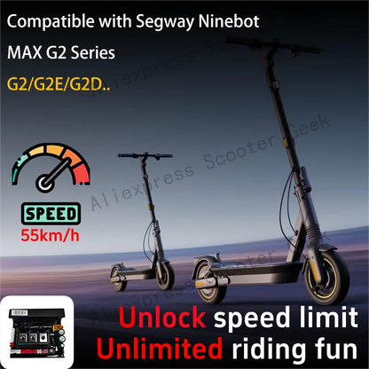MAX G2 Electric Scooter Custom Controller – Unlimited Speed Upgrade for Ninebot Max G2/G2E/G2D Motherboard