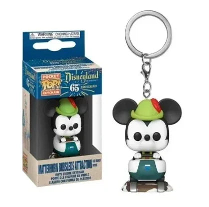 Funko Pocket Pop Keychains 22 Styles – Mickey, Minnie, Donald, Stitch, Angel, Elvis, Lilo & Scrump Vinyl Figure Toys