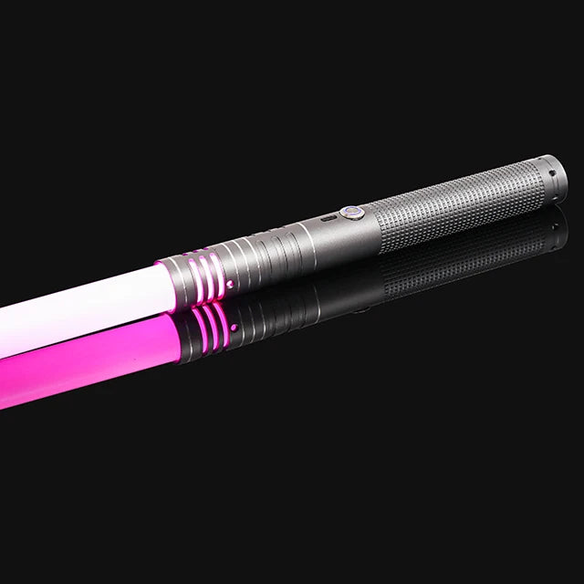 Luke RGB Metal Lightsaber – Laser Sword Kpop Lightstick Flashing Toy Rave Weapon Collectible