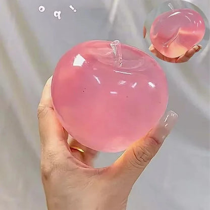 Squishy Apple Fidget Toy - Slow-Rising Fruit Stress Relief & Sensory Toy