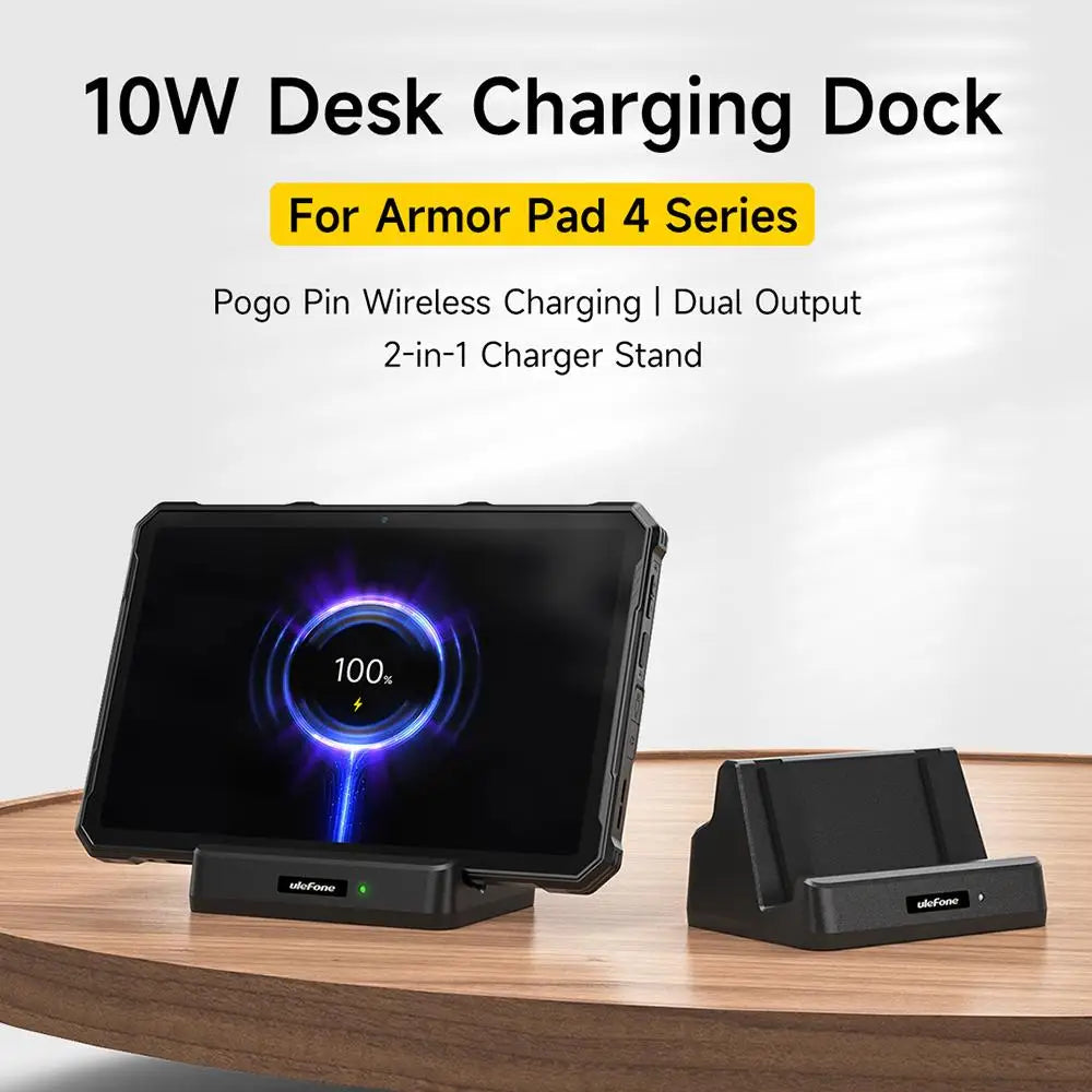 Ulefone Armor Pad 4 Series 10W Charging Dock - Desktop Mobile Phone Charger