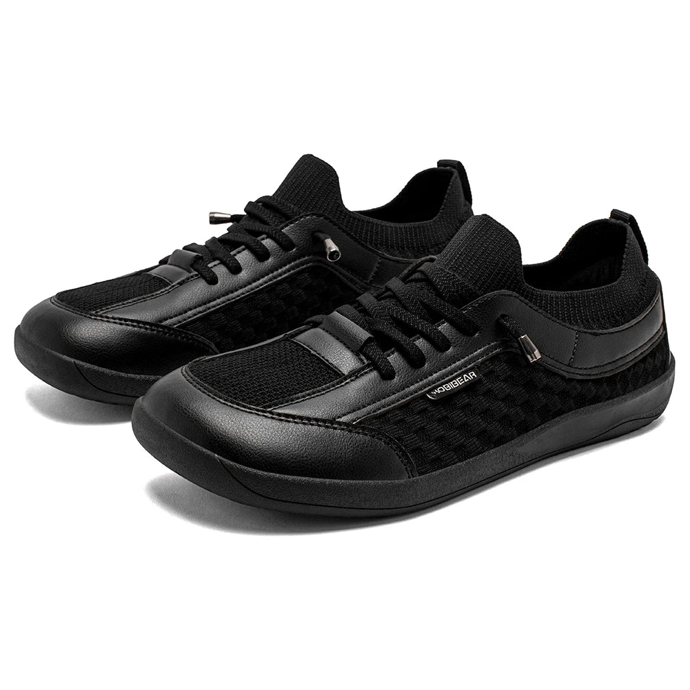 HOBIBEAR Barefoot Shoes – Lightweight, Breathable Slip-On Minimalist Walking Sneakers for Men & Women, Wide Toe, Zero Drop Sole