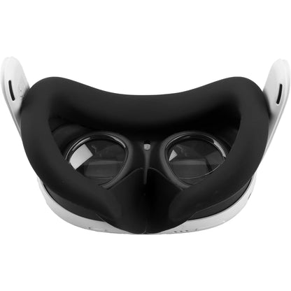 Silicone VR Face Mask for Meta Quest 3 — Sweatproof, Lightproof Facial Interface Cushion, VR Accessories