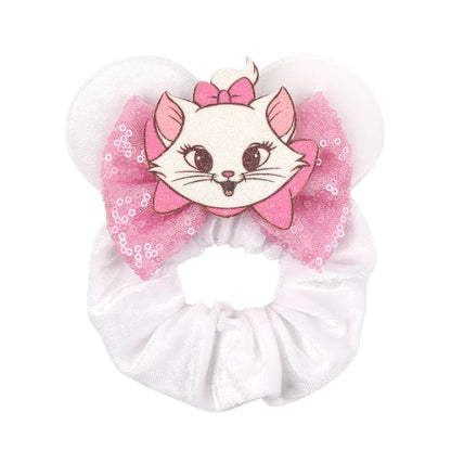 Velvet Mouse Scrunchies - Cute Elastic Ponytail Holders & Hair Accessories for Girls
