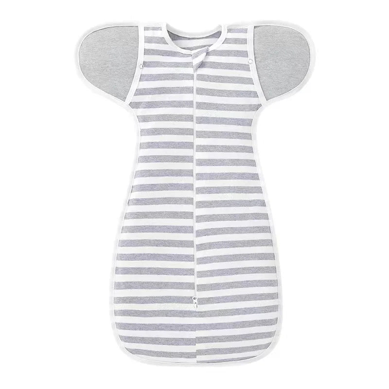 Newborn Cotton Swaddle Sleepsack - 0-6 Months Baby Wrap Bedding for Cozy Sleep Comfort