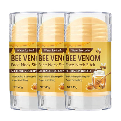 Bee Venom Face and Neck Firming Stick - Collagen and Vitamin C Moisturizing Skin-Smoothing Treatment
