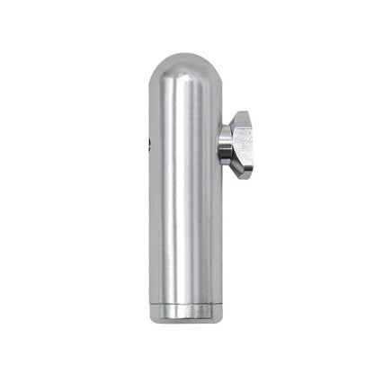 Mini Aluminum Snuff Tube - 54mm Colored Metal Round Nose Bullet-Style Container