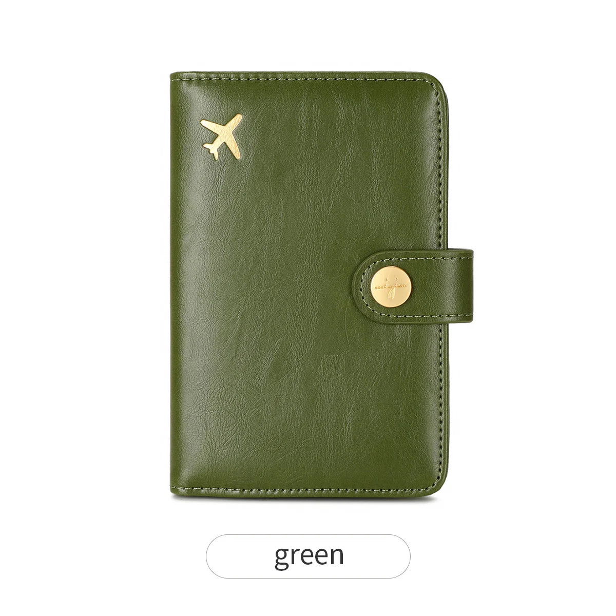 Minimalist RFID Passport Clip Multifunctional PU Leather Wallet – ID & Credit Card Holder Travel Accessory