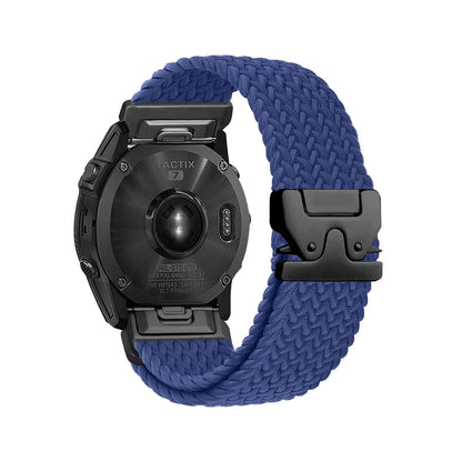 Nylon Quick Fit Watch Strap - 20mm 22mm 26mm Replacement Band for Garmin Fenix, Tactix & Instinct Series