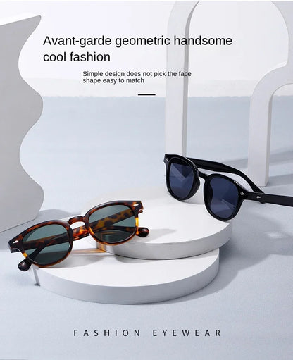 Vintage Rectangle Sunglasses – Luxury Designer Square Sun Glasses for Men & Women