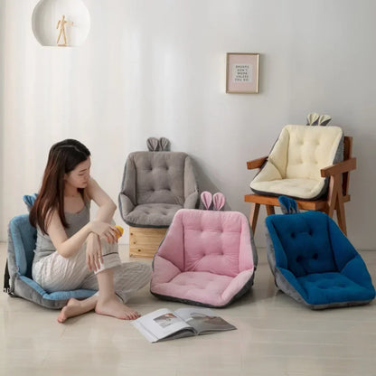 Soft Cartoon One-Piece Cushion – Super Soft Office & Car Seat Pillow for Students, Sedentary Comfort, Home Decor