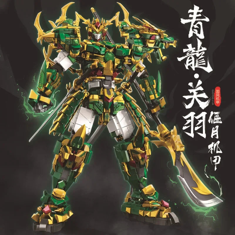 Mech WUKONG Monkey King Building Block Toy Set – ZHAOYUN Robot Hero DIY Bricks for Kids & Boys Gifts