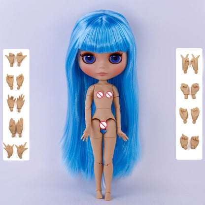 ICY DBS Blyth 1/6 Joint Doll – 30cm Tan Skin Matte Face BJD Girl Doll Toy Gift
