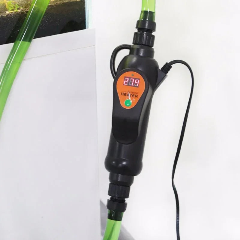 Sunsun EH-300/EH-500 External Aquarium Heater – 220V Adjustable Temperature Controller for Fish Tanks