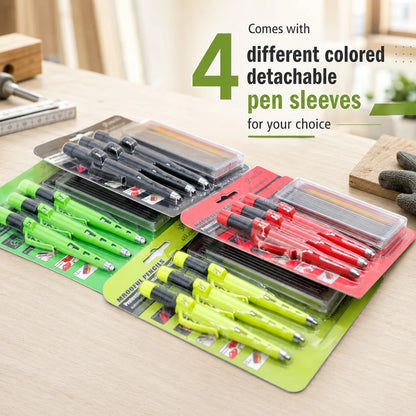 2.8mm Professional Carpenter Pencil Set - Deep-Hole Woodworking & Architectural Marking Tool