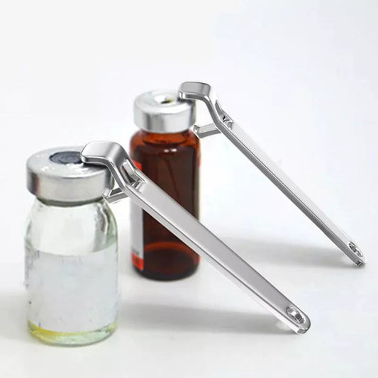 Stainless Steel Oral Liquid Vial Opener - Essential Nurse and Doctor Medical Tool for Ampule and Bottle Opening, Portable and Versatile Kitchen Accessory