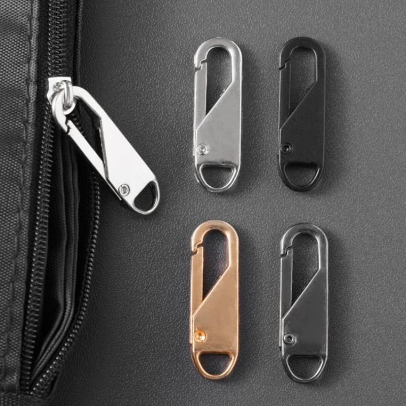 20-5PCS Zipper Pull Replacement - Instant Repair Slider Puller for Bags, Suitcases, Travel Gear & DIY Crafts
