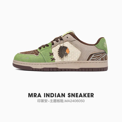Men’s Retro Platform Sneakers - Luxury Skate Shoes Casual Streetwear