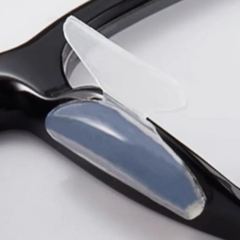 Transparent Anti-Slip Glasses Nose Pads - Self-Adhesive, Long-Lasting Nose Holders for Eyeglasses & Spectacles