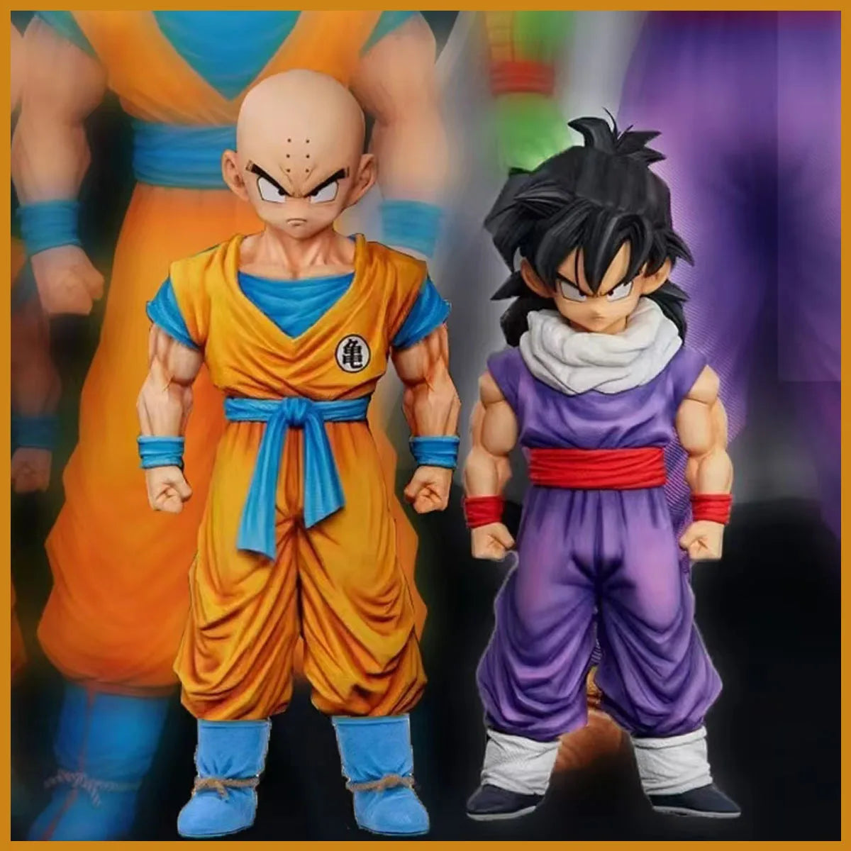 Dragon Ball Z Anime Figures — Gohan & Krillin PVC Model Statues | Collectible Dolls & Birthday Gift Toys